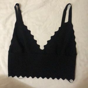 Zara sleeveless crop top